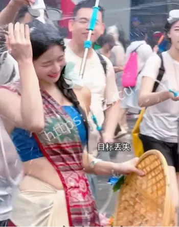 泰国女子宋干节GHB水枪